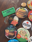 Mcdonald   s Vintage Employee Buttons pins Lot