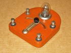 Rare 1920s World Brand Crystal Radio  like Philmore  All Metal Case