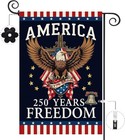 America 250  Freedom Garden Flag 12x18 Inch Double Sided 250th Anniversary  P   