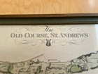 The Old Course - St  Andrews Scotland Framed Vintage Art Print A Mackenzie Rare