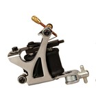 Iron Frame Tattoo Machine 10 Wrap 1 25inch Copper Wire Coils For Liner Shader