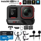 Insta360 Ace Pro 2 8k Waterproof Action Camera Dual Battery   Accessories Bundle