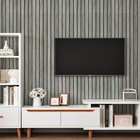 Stickeep Grey Wood Wall Slat Panels Peel And Stick 3d 11 8  X 118   2 grey