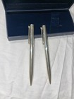 Tiffany   Co  925 Usa Sterling Silver T-clip Pen   Pencil Set In Original Case