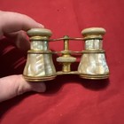 Vintage Lemaire Paris Mother Of Pearl Opera Glasses binoculars