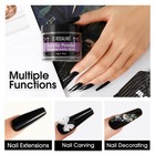 Rosalind 1 76oz 50g Black Acrylic Powder For Nail Extension  Sculpting