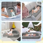 4-in-1 Baby Travel Bed And Sofa  Portable Bassinet  Floor Bed For Infants And   