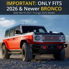 Bocadecals Emblem Insert Decal Overlay For 2026 Ford Bronco  set Of 1 