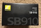 Nos New Nikon Sb-910 Speedlight Shoe Mount Flash Sb910 Nikkor