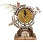 Ebros Steampunk Celestial Intergalactic Stormgrave Chronometer Decorative Clock