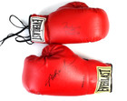 Muhammad Ali   Sugar Ray Leonard Signed Everlast Boxing Gloves Not Authenticated