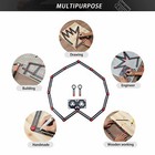 12 Folding Ceramic Tile Hole Locator Adjustable Multi-angle Ruler Measuring Tool