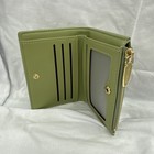Lady Wallet In Real Leather With Zip Closure Card Holder