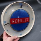 Vintage 1960s Schlitz Beer Motion Spinner Lighted Clock - Nice  - Rare  - Read