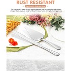 13-inch Premium Wedding Cake Knife And Server Set Serrated Edge For Cutting