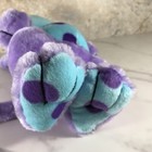 Vintage Purple   Blue Polka Dot Easter Bunny Rabbit Stuffed Plush Animal