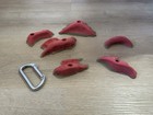 Voodoo Climbing Holds Set Of Six Positive Rock Climbing
