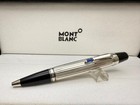  rare Montblanc Boheme Black Silver Limited Edition Ball Point Pen With Box