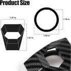 Universal Engine Start Stop Button Cover  Car Power Control Zinc Alloy Trim