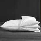 Three Geese Adjustable Layer Goose Feather Pillow assembled Bed Pillow  Soft    