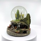 Ian Fraser Disney Snow White Seven Dwarfs Snow Globe Musical 60th Anniversary