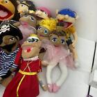 Melissa   Doug Sunny   More Lot Hand   Rod Plush Puppets Half   Full Body 11 Lbs