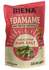 2 Bags Biena Crispy Roasted Edamame  Himalayan Pink Salt  18oz Ea Protein Snack