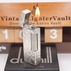 Dunhill Lighter Silver Florentine Pattern