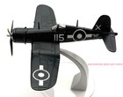 Wwii Corsair Airplane Adult Collector Heavy Diecast Metal-w stand-pristine