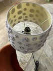 Pottery Barn Kids Lavender 3d Flowers Lamp   Shade