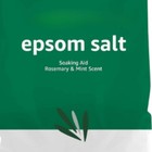 Epsom Salt Soaking Aid  Rosemary   Mint Scent  3 Pound  pack Of 1 