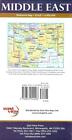 Middle East Map  By East View Press  Israel  Lebanon  Jordan  Syria  Iraq  Iran