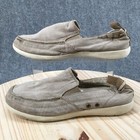Crocs Shoes Mens 13 Walu Slip On Loafer 200511 Beige Fabric Flats Low Top Casual