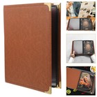  Recipe Book Miss Transparent Table Protecter Restaurant Menu Folder
