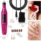 Electric Drill Nail File Acrylic Art File Manicure Pedicure Portable Machine Kit