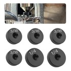 6pcs Brake Line Flaring Tool Kit Adapter essential Double Flare Tool Adapter
