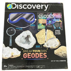 Discovery Stem Break Your Own Geodes Kit - Reveal Large Crystals Brand New