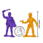 Timmee Processed Plastic Galaxy Laser Team Tim Mee Star Patrol Space Figures Usa