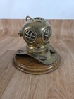 Vintage Decorative Miniature Copper   Brass Diver s Helmet Sea Scuba 7    Nautical