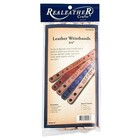 C4140-08 Narrow Leather Wristbands With Snap Closure  7 5    To 8 5    L X  75 
