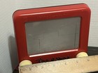 Ohio Art-etch-a-sketch-travel-classic Red -6 tall-6 wide-vintage