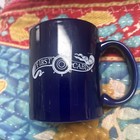 First Cabin Navy Coffee        Cup