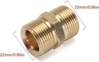 M22 Pressure Washer Hose Coupler   m22 Metric Male Thread Fitting M22  2pack 