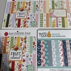 Huge 11  Bundle Lot 6x6 Designer Paper Pad All Seasons Newtons creative carta