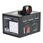 Swampfox Justice Ii 1x30mm 6moa Green red Dot Sight Multi Reticle Rmr Footprint