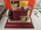 Vintage Red Sewing Machine