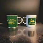 Set Of 2 Gibson Licensed John Deere Coffee Mugs