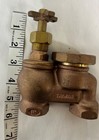 Vintage Brass Water Valve  Industrial Steampunk Decor