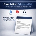 Cover Letter   References Pack   Templates   Phrase Bank   Follow-ups