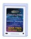 Women Of Star Trek 50th Anniversary Deirdre Imershein Autograph 2017 Lt  Watley